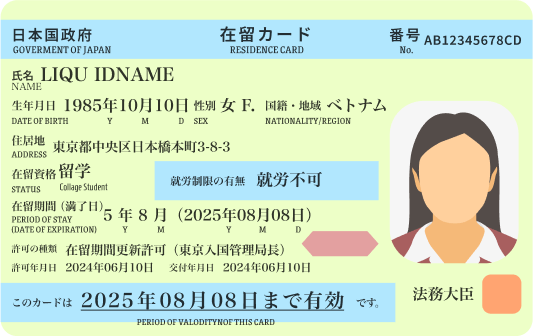 在留カード