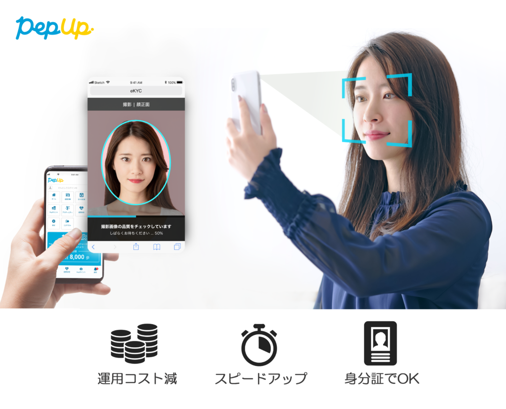 会員数300万人の健康管理サービス「Pep Up」に「LIQUID eKYC」を導入サムネイル画像