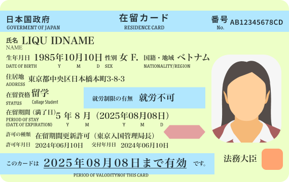 在留カード